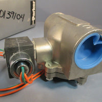 Parker 2 Way Solenoid Valve 11/2" Pipe 110/120V 50/60Hz 24F24C6180AAF4C05