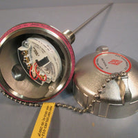 Ash Equipment Co. Thermometer Transmitter RBF185L483012008HN91,T440385DSF