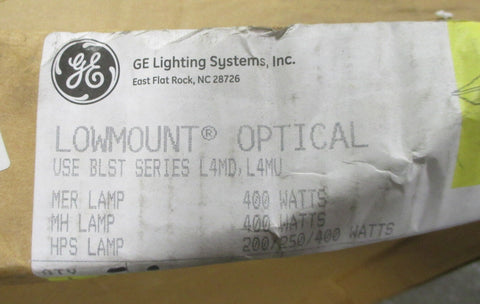 Lot of 5 GE Lighting L4MDAD Lowmount Optical Only 400 Watt No Lamp New