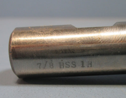 Brubaker 7/8" HSS 1H Acculead 4.761 Professional CNC Resharpened 3FL End Mill