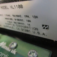 Minarik XL1100 Motor Controller 115VAC 1PH 12A Input 0-90VDC 10A Armature