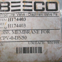 SPX 28616176 Flat Membrane CPV50 H174403 Disk Membrane For CPV0DN50