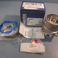 Meltric 3738561 6P 7 Wire 30A, 600 VAC Inlet/Plug Receptacle/Connector 0301274