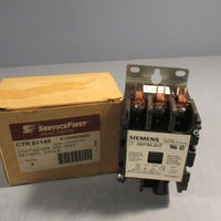 SIEMENS 42AF35AJAHT Furnas Definite Purpose Contactor 3 Pole 25A 600V 24V Coil