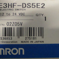 Omron E3HFDS5E2 Thin Profile Photoelectric Switch 1224VDC