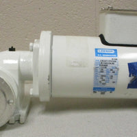 Leeson CM38T17FZ18A Gearmotor K15B 20:1 Ratio 86 RPM 0.25 HP 1/2" Shaft Dia
