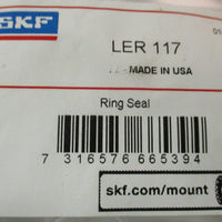 SKF LER 117 Consolidated Bearing Ring Seal LER117 4 7/16" Bore 5 3/16" OD 1" W
