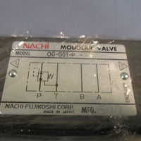 Nachi Modular Pressure Reducing Valve OGG01P1E21