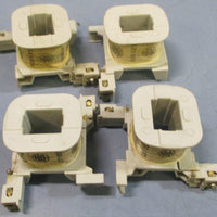 (Lot of 4) Schneider Electric Telemecanique Contactor Coil LX1-D25 110-120V 60Hz