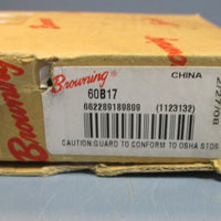 Browning 60B17 Single Row Sprocket 3/4" Stocked Bore for #60 Chain NIB