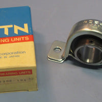 NTN Bearing ASPP206-104 AS206 Press Steel Pillow Block Bearing 1-1/4" ID NIB