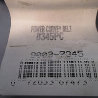 Gates B345PC Power Curve VBelt 21/32" Top Width, 346" Long 90037345 NWOB