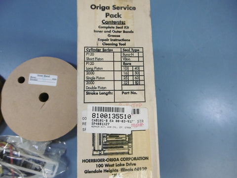 Lot of 3  NIB Origa Hoerbiger Service Pack SP40B1 27" Stroke Repair Kit