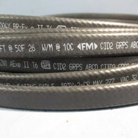 Raychem 8BTV-2-CR Self Regulating Heating Cable 8W/Ft 277VAC Max Approx 32' Long