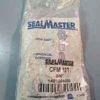 SEALMASTER CFM12T  Rod End Bearing 3/4" TEFLON LINING, FEMALE, 3/4 IN1 NIB