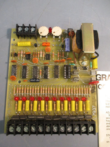 SPECIAL TIMER CORPORATION 7937-1-6 SEQUENCE PROGRAMMER CIRCUIT BOARD