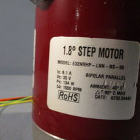 Pacific Scientific 1.8 Step Motor 1500 RPM, 134W E32NRHP-LNN-NS-00