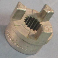 T.B. Woods G100X24/48 Sprocket Bore Jaw Coupling 0.84" Bore 1.75" OD
