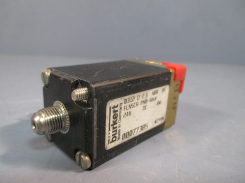 Burkert Type 0312 Solenoid Valve TYPE 2.5 NBR MS FLNSCH 24V PN06 BAR 00077385