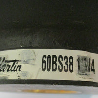 Martin 60BS38 1 1/4 Roller Chain Sprocket 38 Teeth 1-1/4" Bore 9-1/2" OD