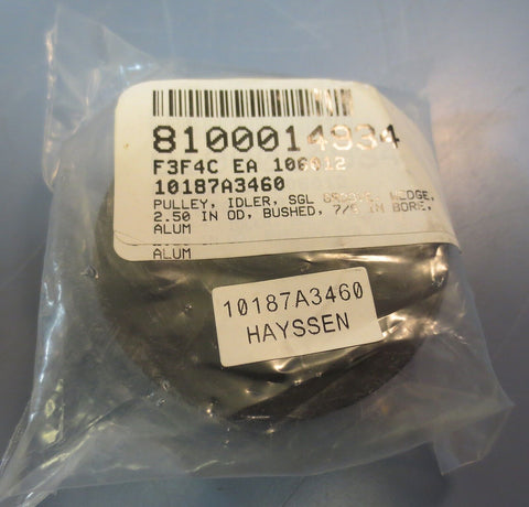 Hayssen Aluminum Single Groove Idler Pulley 10187A3460  New