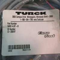 Turck Cable Connector WKV 4.6T8 FACTORY SEALED