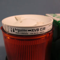 Schneider XVB-C35 Orange Steady Light Unit 12-230V IP66, 12...230V