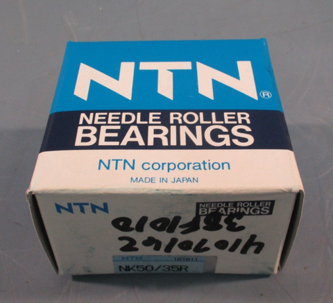 NTN NK50/35R Needle Roller Bearing 50mm x 62mm x 35mm