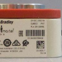 Allen Bradley Guardmaster 440GEZS21STL05H Ser A Safety Interlock Switch 24VDC