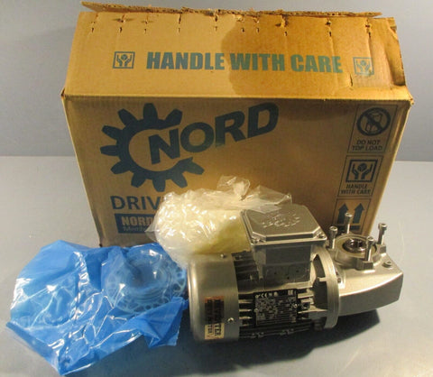 Nord Gear 1SMID40AFB-63S/4 CUS Gearmotor SK63S/4 CUS 60:1 0.16HP 3/4" Bore