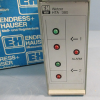 EH ENDRESS + HAUSER WETZER HTA-380 INDICATOR 24V 50/60HZ CONTACTOR MODULE