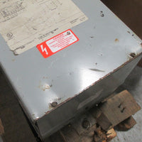 Cutler Hammer S48G11S05N 5 KVA 1 Phase 480 Pri to 120/240 Sec Transformer