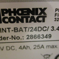 Phoenix Contact 2866349 Battery Module QUINT-BAT/24DC/3.4AH 24 VDC