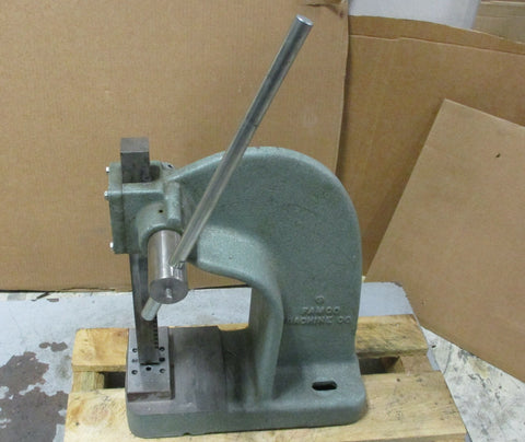 Famco Machine Co. WR No. 81 Arbor Press 7" Throat Depth
