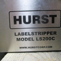 Hurst Labelstripper LS200C Automated Label Remover Up To 600 Bottles Per Hour