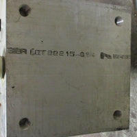 Salina Vortex M600x14-1/2M Gate Valve 14" w/ DAC60ABM Pneumatic Cylinder