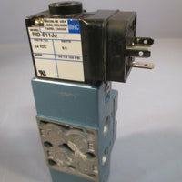 MAC 4-Way Solenoid Valve Double Acting 2 Position 722C-12-PI-611JJ W/PID-611JJ