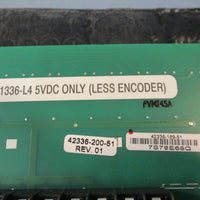 AllenBradley 1336L4 Interface Card Encoder 4233620051 Drive PC Circuit Board