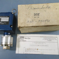 ITT NeoDyn 100PV410D3 Adjustable Air Relay Switch  New
