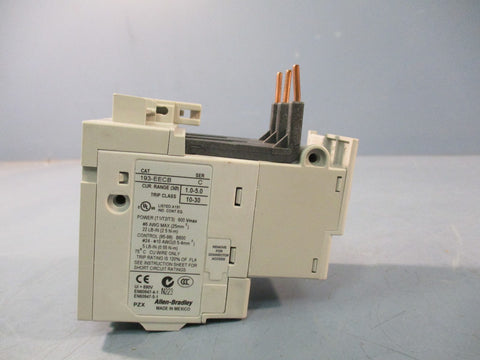Allen-Bradley E1 Plus 193-EECB SER. C 600V 1.0-5.0A Overload Relay