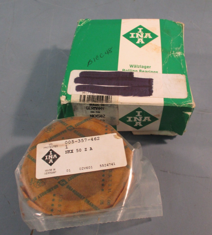 INA NKX50 Z A Combination Bearing Needle Roller/Thrust Ball 005-357-462
