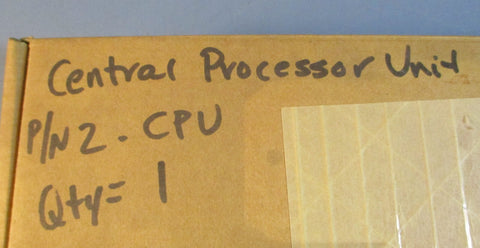 2CPU Central Processor Unit Firealarm Subassembly 3KMU 387469 Rev 3.0