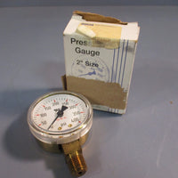 Wika Type 111.11 Pressure Gauge 2" Range 400PSI 1/4"NPT LM 8611050