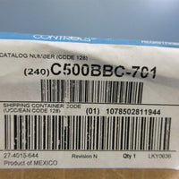 Sealed Refurbished Johnson Controls C500BBC701 Multiple Zone Controller