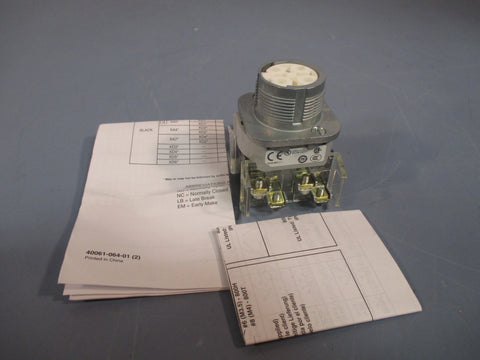 Allen Bradley Selector Switch Ser. T 800TJ91KC7B