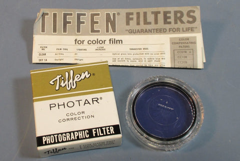 Tiffen Photar 7 51mm Drop-In Color Correction Compansating Filter CC20B