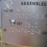 Kunkle 911BDCM06AJE0075 Steel Pressure Relief Valve 30GPM 1/2 psi Size