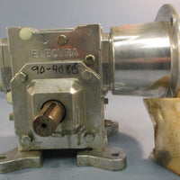 Electra Gear 21ALC1425L/F Gearbox 20:1 Ratio 7712904 1" Shaft Dia NOS