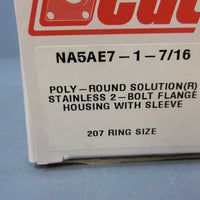 EDT ZALUE6 17/16" 5AE NAIVEOE 36mm Bore 1 Bolt Flange