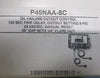 Johnon Controls P45NAA-5C Oil Failure Cutout Control 36" Cap 1/4" Flare Nut 9PSI